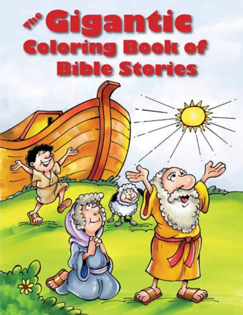 3. The Gigantic Coloring Book of Bible Stories